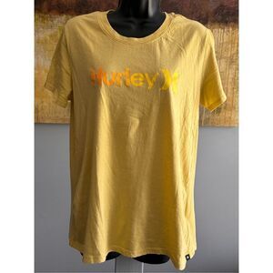 Hurley Yellow Tee, size L